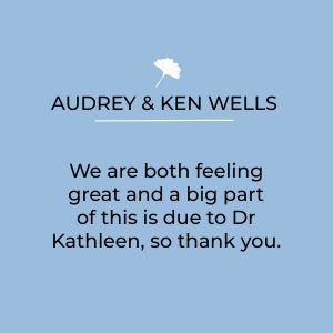 Audrey & Ken Wells | Client Testimonial Dr Kathleen & Team New Zealand