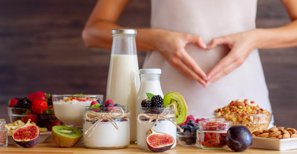 Different healthy foods